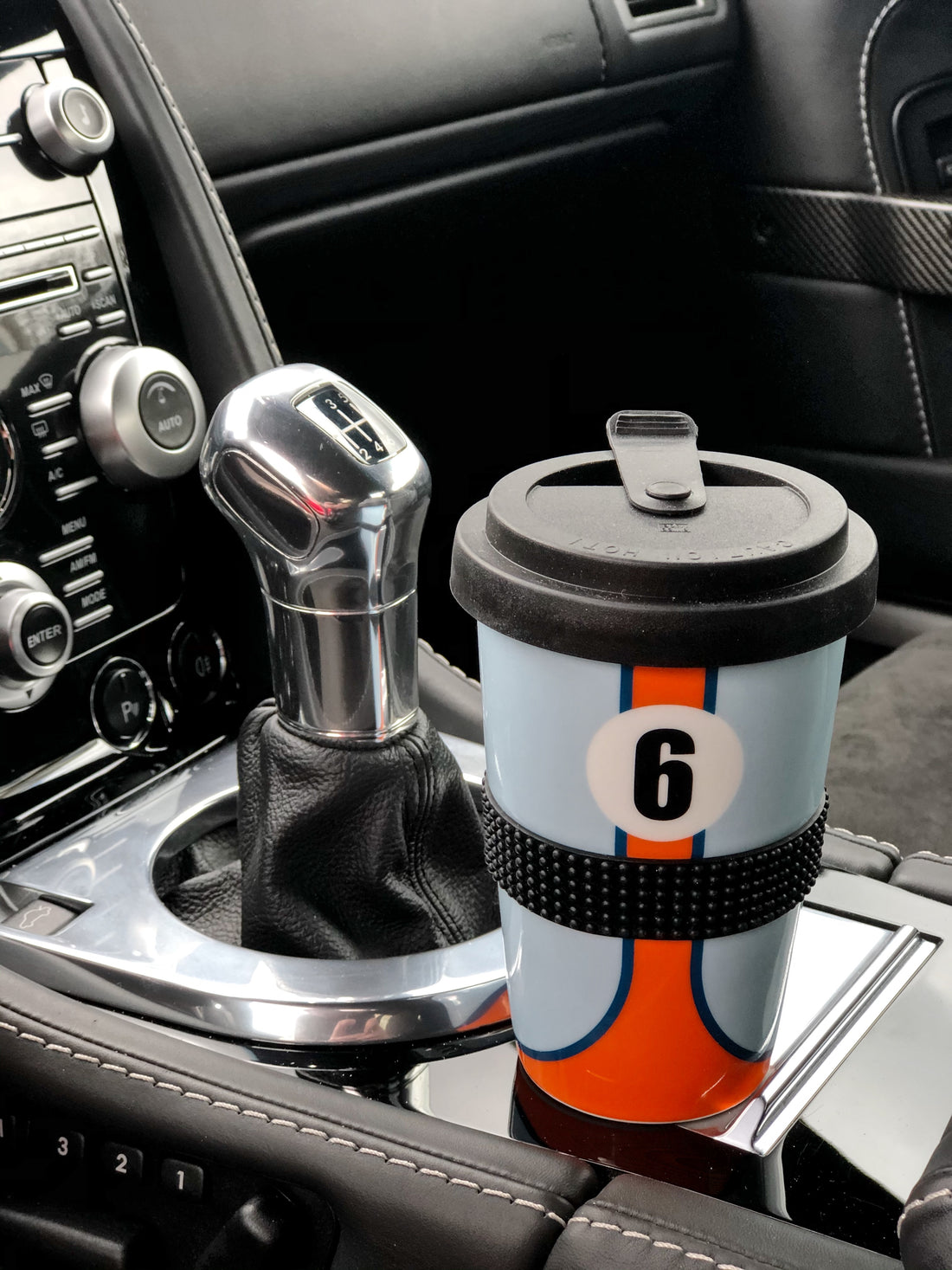 Iconic Gulf Livery for Automotive Mugs